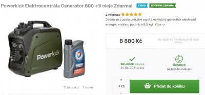 Powerkick Elektrocentrála Generátor 800.jpg